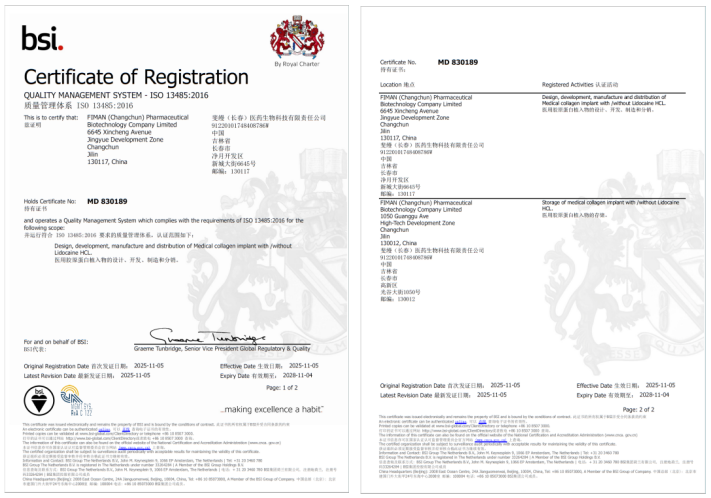 ISO13485:2016 医疗器械质量管理体系认证